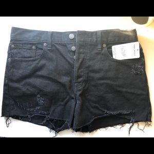 free people distressed shorts